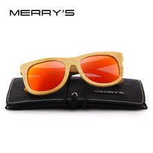 Load image into Gallery viewer, Bamboo Sunglasses Men/Women Retro Polarized Sun Glasses HAND MADE 100% UV Protection S&#39;5118