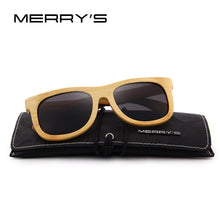 Load image into Gallery viewer, Bamboo Sunglasses Men/Women Retro Polarized Sun Glasses HAND MADE 100% UV Protection S&#39;5118