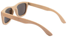 Load image into Gallery viewer, Bamboo Sunglasses Men Wood Sunglasses Polarized Wooden Sun Glasses Handmade With Case Ice Blue UV400 Lens Z6016