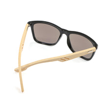 Load image into Gallery viewer, Bamboo Wood Sunglasses Brand Design Men Square Sunglasses Women Coating Mirror Sun Glasses Retro Glasses UV400 Shades gafas
