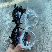 Load image into Gallery viewer, Baroque Sunglass Women 2023 White/Black Shades Handmade Trendy Gafas De Sol Sunglasses