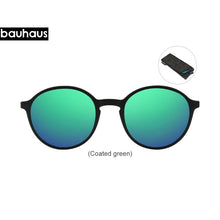 Load image into Gallery viewer, Bauhaus Brand Classic Clip On Sunglasses Men Women Magnet Eyewear Glasses Frames ultem Optical Glasses Frame