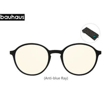 Load image into Gallery viewer, Bauhaus Brand Classic Clip On Sunglasses Men Women Magnet Eyewear Glasses Frames ultem Optical Glasses Frame