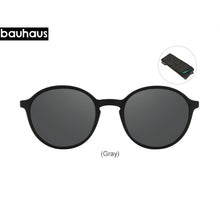 Load image into Gallery viewer, Bauhaus Brand Classic Clip On Sunglasses Men Women Magnet Eyewear Glasses Frames ultem Optical Glasses Frame