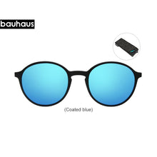 Load image into Gallery viewer, Bauhaus Brand Classic Clip On Sunglasses Men Women Magnet Eyewear Glasses Frames ultem Optical Glasses Frame