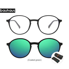 Load image into Gallery viewer, Bauhaus Magnetic Sunglasses Polarized Sunglasses Myopia glasses frame five color Optical ULTEM Eyewear