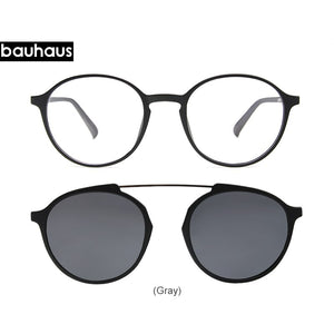 Bauhaus Magnetic Sunglasses Polarized Sunglasses Myopia glasses frame five color Optical ULTEM Eyewear