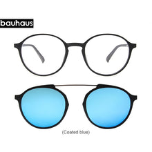 Load image into Gallery viewer, Bauhaus Magnetic Sunglasses Polarized Sunglasses Myopia glasses frame five color Optical ULTEM Eyewear