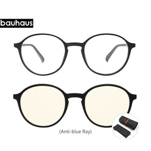 Bauhaus Magnetic Sunglasses Polarized Sunglasses Myopia glasses frame five color Optical ULTEM Eyewear