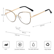 Load image into Gallery viewer, Beautiful Women Eyeglasses Frame UV400 Anti-Reflective Protection Optical Female Woman Glasses Spectacles Frame