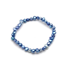 Carica l'immagine nel visualizzatore di Gallery, Beautiful natural pearl bracelet,adjustable bohemia bracelet pearl strands girl fashion birthd gift