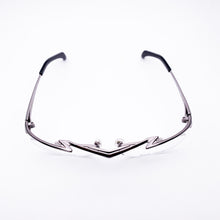 Load image into Gallery viewer, Belight Optical Japan Sharp Design Sports  Pure Titanium Half Rimless Frame Men Prescription Semi Eyeglasses Red Eyewear MF-1218