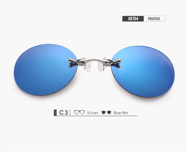 Belight Optical Matrix Morpheus Round Rimless Sunglasses Men Classic Clamp Nose Sun Glasses Mens Mini Frameless Brand Design