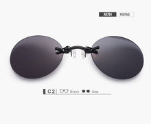 Load image into Gallery viewer, Belight Optical Matrix Morpheus Round Rimless Sunglasses Men Classic Clamp Nose Sun Glasses Mens Mini Frameless Brand Design