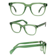Load image into Gallery viewer, Belight Optical  Fancy Vintage Retro Acetate with Rivet Big Spectacle Frame Precription Lens Eyeglasses YONTIF 9571