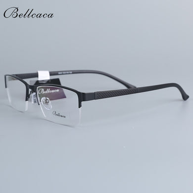 Bellcaca Men Spectacle Frame Eyeglasses Computer Optical Prescription Myopia Eye Clear Lens Glasses Frame For Male Eyewear 6603