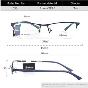 Bellcaca Spectacle Frame Men Eyeglasses Computer Myopia Optical Prescription Eye Clear Lens Glasses Frame For Male Eyewear 030