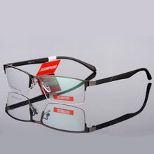Load image into Gallery viewer, Bellcaca Spectacle Frame Men Eyeglasses Computer Myopia Optical Prescription Eye Glasses Frame For Male Clear Lens Eyewear BC605