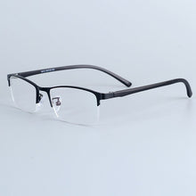 Carica l&#39;immagine nel visualizzatore di Gallery, Bellcaca Spectacle Frame Men Eyeglasses Nerd Computer Optical Prescription Eye Clear Lens Glasses Frame For Male Eyewear 6612