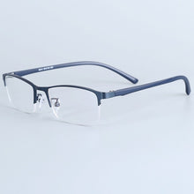 Carica l&#39;immagine nel visualizzatore di Gallery, Bellcaca Spectacle Frame Men Eyeglasses Nerd Computer Optical Prescription Eye Clear Lens Glasses Frame For Male Eyewear 6612