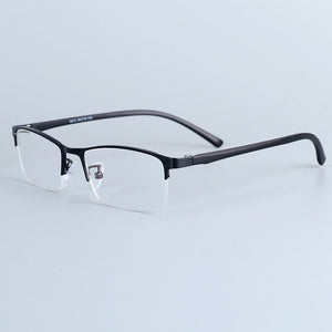 Bellcaca Spectacle Frame Men Eyeglasses Nerd Computer Optical Prescription Eye Clear Lens Glasses Frame For Male Eyewear 6612