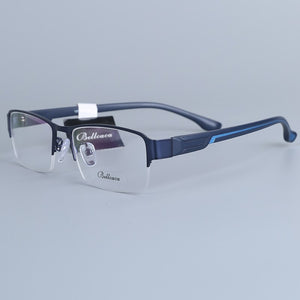 Bellcaca Spectacle Frame Men Eyeglasses Nerd Computer Optical Transparent Clear Lens Eye Glasses Frame For Male Eyewear 12006