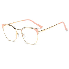 Load image into Gallery viewer, Belmon Cat Eye Spectacle Frame Women Eyeglasses Computer Prescription Optical For Female Eyewear Clear Lens Glasses Frame