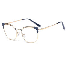 Load image into Gallery viewer, Belmon Cat Eye Spectacle Frame Women Eyeglasses Computer Prescription Optical For Female Eyewear Clear Lens Glasses Frame