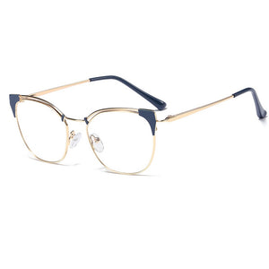 Belmon Cat Eye Spectacle Frame Women Eyeglasses Computer Prescription Optical For Female Eyewear Clear Lens Glasses Frame