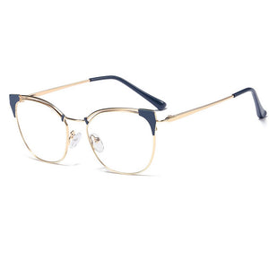 Belmon Cat Eye Spectacle Frame Women Eyeglasses Computer Prescription Optical For Female Eyewear Clear Lens Glasses Frame