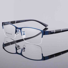 Load image into Gallery viewer, Belmon Spectacle Frame Men Eyeglasses Korean Nerd Computer Prescription Optical For Male Eyewear Clear Lens Glasses Frame RS077