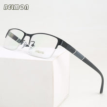 Load image into Gallery viewer, Belmon Spectacle Frame Men Eyeglasses Korean Nerd Computer Prescription Optical For Male Eyewear Clear Lens Glasses Frame RS077