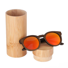 Load image into Gallery viewer, BerWer Sun glasses for men and women polarized wooden sunglasses  bamboo frame in stock