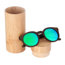 Load image into Gallery viewer, BerWer Sun glasses for men and women polarized wooden sunglasses  bamboo frame in stock