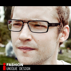 Berlin Brand Designer Style No Screw Glasses Frame Men Business Lightweight Prescription Eyeglasses Frame Optical Eyewear