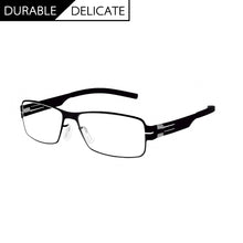 Carica l&#39;immagine nel visualizzatore di Gallery, Berlin Brand  Screwless Glasses Frame Hand-made Men Women Stainless Steel Prescription Reading Computer Eyeglasses
