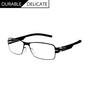 Berlin Brand  Screwless Glasses Frame Hand-made Men Women Stainless Steel Prescription Reading Computer Eyeglasses