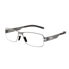 Carica l&#39;immagine nel visualizzatore di Gallery, Berlin Brand  Screwless Glasses Frame Hand-made Men Women Stainless Steel Prescription Reading Computer Eyeglasses