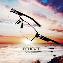 Load image into Gallery viewer, Berlin Brand Square Eyeglasses Handmade Ultra-light Gafas Screwless Glasses Prescription Reading frame With Original Box