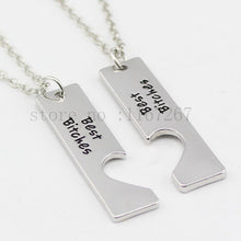 Carica l&#39;immagine nel visualizzatore di Gallery, Portachiavi Best Bitches, Portachiavi e collana Best Friend, Regalo di anniversario, Portachiavi per amiche, Regalo di nascita per un amico 