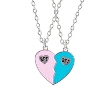 Load image into Gallery viewer, Best Friend Necklace Women Heart Tai Chi Crown Couple Pendants Best Friends Forever Necklaces  BFF Friendship Jewelry Choker