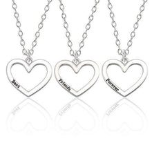 Load image into Gallery viewer, Best Friend Necklace Women Heart Tai Chi Crown Couple Pendants Best Friends Forever Necklaces  BFF Friendship Jewelry Choker