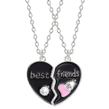Load image into Gallery viewer, Best Friend Necklace Women Heart Tai Chi Crown Couple Pendants Best Friends Forever Necklaces  BFF Friendship Jewelry Choker