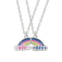 Load image into Gallery viewer, Best Friend Necklace Women Heart Tai Chi Crown Couple Pendants Best Friends Forever Necklaces  BFF Friendship Jewelry Choker