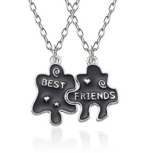 Load image into Gallery viewer, Best Friend Necklace Women Heart Tai Chi Crown Couple Pendants Best Friends Forever Necklaces  BFF Friendship Jewelry Choker