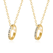 Load image into Gallery viewer, Best Friend Necklace Women Heart Tai Chi Crown Couple Pendants Best Friends Forever Necklaces  BFF Friendship Jewelry Choker
