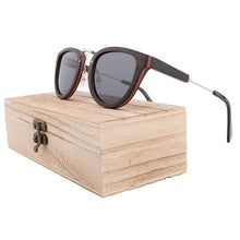 Load image into Gallery viewer, Quality Bamboo and Wood Men's Wooden Polarized Lens Sunglasses for Women UV400 Handmade Sunglasses