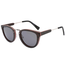 Load image into Gallery viewer, Quality Bamboo and Wood Men's Wooden Polarized Lens Sunglasses for Women UV400 Handmade Sunglasses