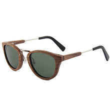 Load image into Gallery viewer, Quality Bamboo and Wood Men's Wooden Polarized Lens Sunglasses for Women UV400 Handmade Sunglasses