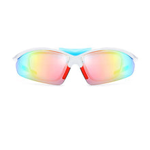 Load image into Gallery viewer, Bicycle Sunglasses Photochromic Lenses Men Sport Sunglasses Black/Red/White Frame